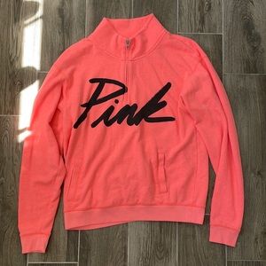 Victoria Secret Pink quarter zip